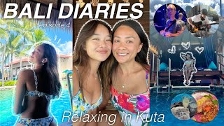 BALI DIARIES EP 4  Relaxing in Kuta [upl. by Ahsha]