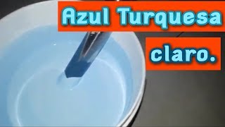 115 Azul turquesa tem um segredinho [upl. by Nairod]