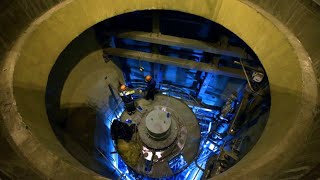 Bizarre Radioactive fluorescence inside the nuclear reactor [upl. by Atekehs]