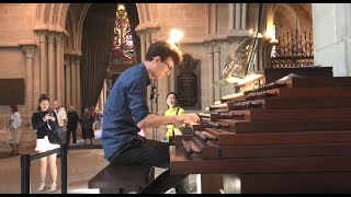 An Impromptu Musical Moment in Lausanne Cathedral [upl. by Tremaine422]