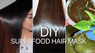 DIY HOMEMADE HAIR MASK FOR SHINY STRONG AND THICK HAIR GROWTH [upl. by Tillman]