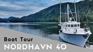 Nordhavn 40 Boat Tour  MV Cassidy Ep 14 [upl. by Horst]