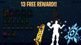 NEW  LEAKED 13 FREE WINTERFEST CHALLENGES REWARDS INGAME [upl. by Nyraa599]