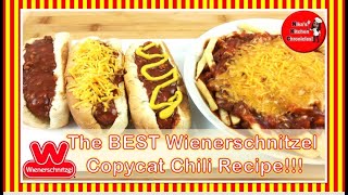 The BEST Wienerschnitzel Copycat Chili Recipe [upl. by Enelcaj]