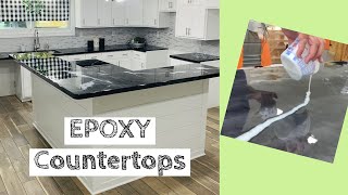 EPOXY Countertops  Complete Build and Pour [upl. by Diella783]