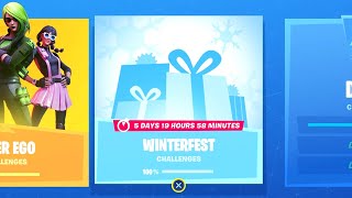 Fortnite All Winterfest Challenges Guide  Chapter 2 Season 1 [upl. by Gilud]