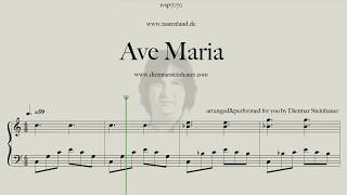 Ave Maria  the Schubert Version in my Arrangement [upl. by Pancho]