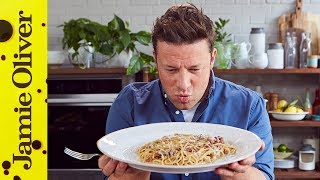 How to Make Classic Carbonara  Jamie Oliver [upl. by Ilil805]