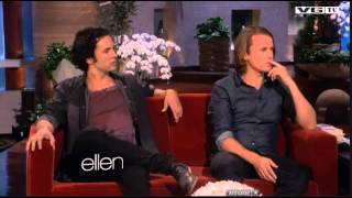 Ylvis The Fox  the whole interview at The Ellen Degeneres Show [upl. by Fredrick]