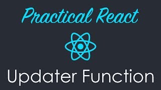 React State Updater Function [upl. by Tillford]