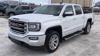 2018 GMC Sierra 1500 SLT Review [upl. by Nnayllek]