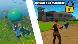 How To Play Private Era Matches OG Fortnite [upl. by Alger]