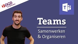 Teams inrichten  Effectief samenwerken en organiseren  Office 365 14 [upl. by Ahsiled]