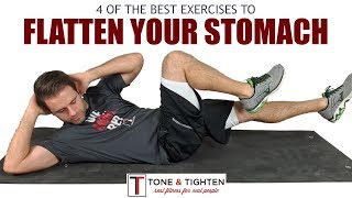 4 Ab exercises to flatten your stomach [upl. by Haliak]