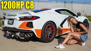 Building a 1200HP Twin Turbo C8 Corvette in 15 Minutes [upl. by Marnia]