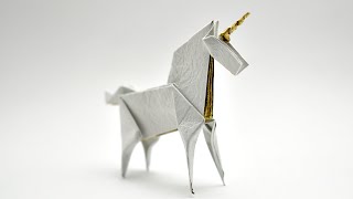 ORIGAMI UNICORN Jo Nakashima [upl. by Elyse811]