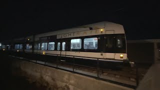 Hoboken New Jersey  HudsonBergen Light Rail at Hoboken Terminal [upl. by Cortney]