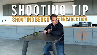 Shooting Tip  Shooting Bench Construction [upl. by Yregerg48]