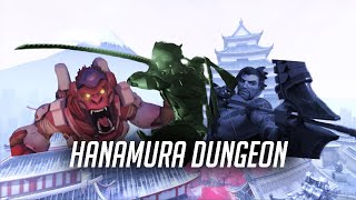 Overwatch Coop  Hanamura Dungeon [upl. by Tnerual185]