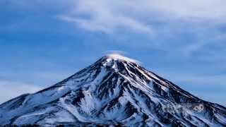 Damavand Peak Timelapse [upl. by Ahsiekrats]