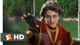 Harry Potter and the Sorcerers Stone 45 Movie CLIP  Catching the Snitch 2001 HD [upl. by Eanaj]