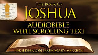 Holy Bible Audio JOSHUA 1 to 24  With Text Contemporary English [upl. by Fabe413]