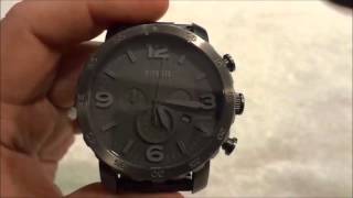 How To Use The Chronograph Function On A Watch Tutorial [upl. by Nattie]