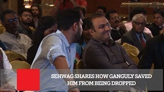 Sehwag Shares How Ganguly Saved Him From Being Dropped [upl. by Ennovihs]