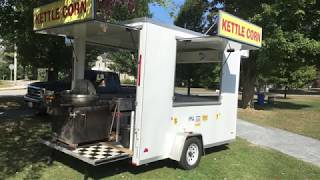 Kettle Corn Concession Trailer [upl. by Ahtennek956]