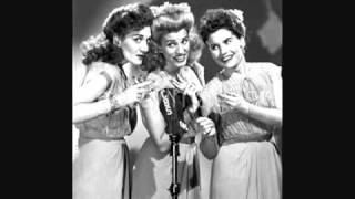 Chattanooga Choo Choo  The Andrews Sisters wonscreen lyrics [upl. by Annenn]