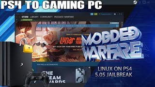 Turning Your PS4 into a Gaming PC 505 Jailbreak [upl. by Ferretti147]