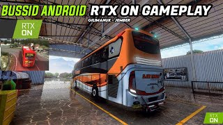 BUSSID RTX MODE  BUS SIMULATOR INDONESIA HIGH GRAPHICS MOD🔥 [upl. by Meredeth]