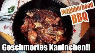 Geschmortes Kaninchen aus dem Dutch Oven mit Neighborhood BBQ [upl. by Tufts]