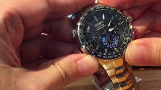 How to manually set the Seiko Radio Sync Watch [upl. by Yesdnil]