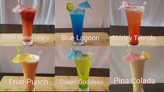 Mocktails quick and easy summer special non alcoholic drinks [upl. by Eiramlirpa]