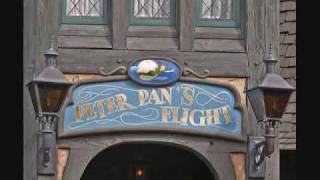 Disneyland Peter Pans Flight queue music [upl. by Sinnoda974]