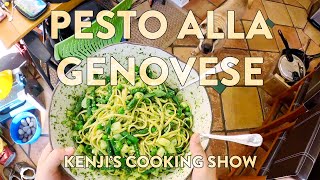 Pesto Alla Genovese  Kenjis Cooking [upl. by Assirual]