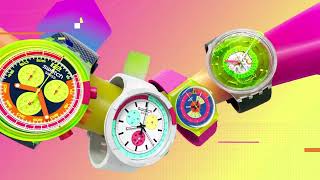 Swatch  NEON  Bozinovski watches amp jewelry [upl. by Kalb341]