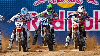 2015 GoPro Hangtown Motocross Classic Race Highlights [upl. by Elleret]