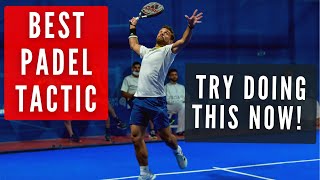 Padel tactic that INSTANTLY improves your MATCHES [upl. by Yendic]