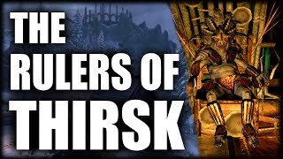 Skyrim  The Rulers of Thirsk and the Rieklings  Elder Scrolls Lore [upl. by Kinchen770]