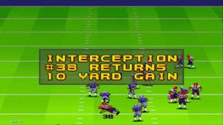 John Madden Football 93 Sega Genesis Gameplay HD [upl. by Solegnave]