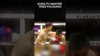 KUNG FU MASTER TRIES MANNY PACQUIAO [upl. by Alimaj]