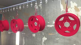 Powder Coating Process [upl. by Llerrej883]