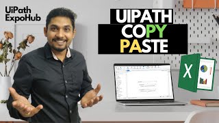 UiPath Tutorial  Uipath Copy Paste [upl. by Ahar]