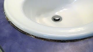 How to ReCaulk a Sink [upl. by Niwri]