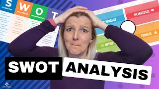 How to do a SWOT ANALYSIS for your business [upl. by Anipsed]