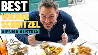 1 BEST WIENERSCHNITZEL IN VIENNA  Vienna Travel Vlog [upl. by Notlad]