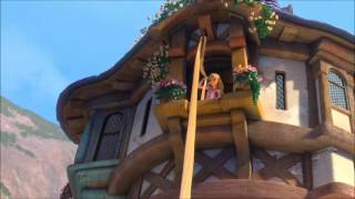 Disney Tangled Flynn escaping [upl. by Eaj]