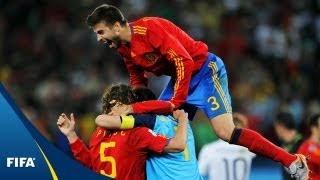 Germany v Spain  2010 FIFA World Cup  Match Highlights [upl. by Nollahs]